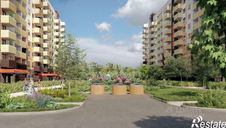 2-комн квартира в новом доме улица Юности, 10