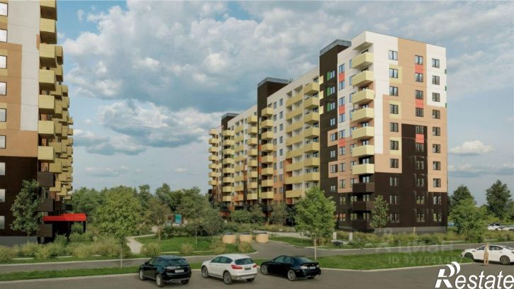 2-комн квартира в новом доме улица Юности, 10