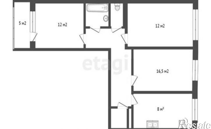 3-комн квартира Псков, Сиреневый бульвар, 1