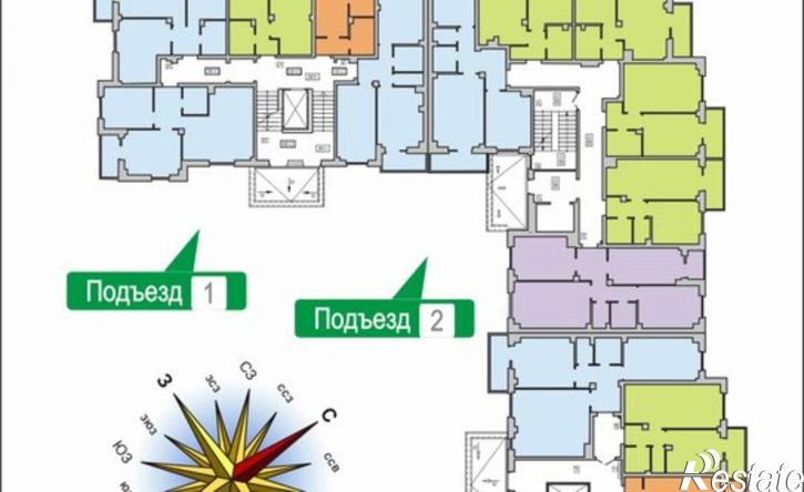3-комн квартира Псков, улица Юности, 32