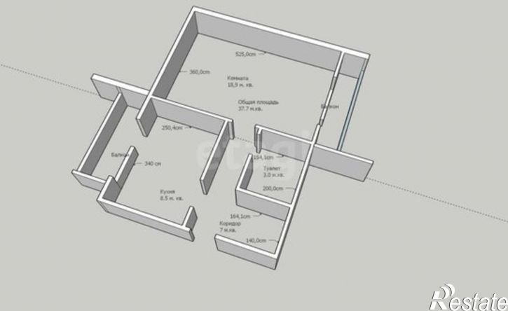 1-комн квартира Псков, Красноармейская улица, 26