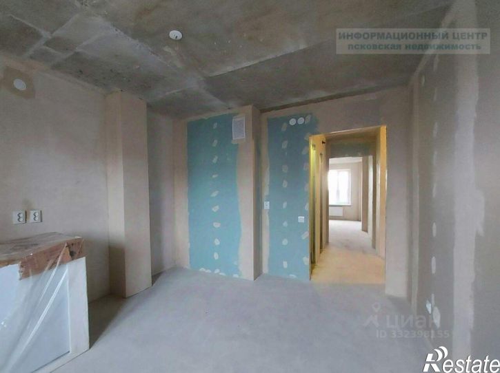 2-комн квартира Псков, улица Юности, 32