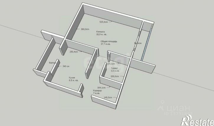 1-комн квартира городской округ Псков