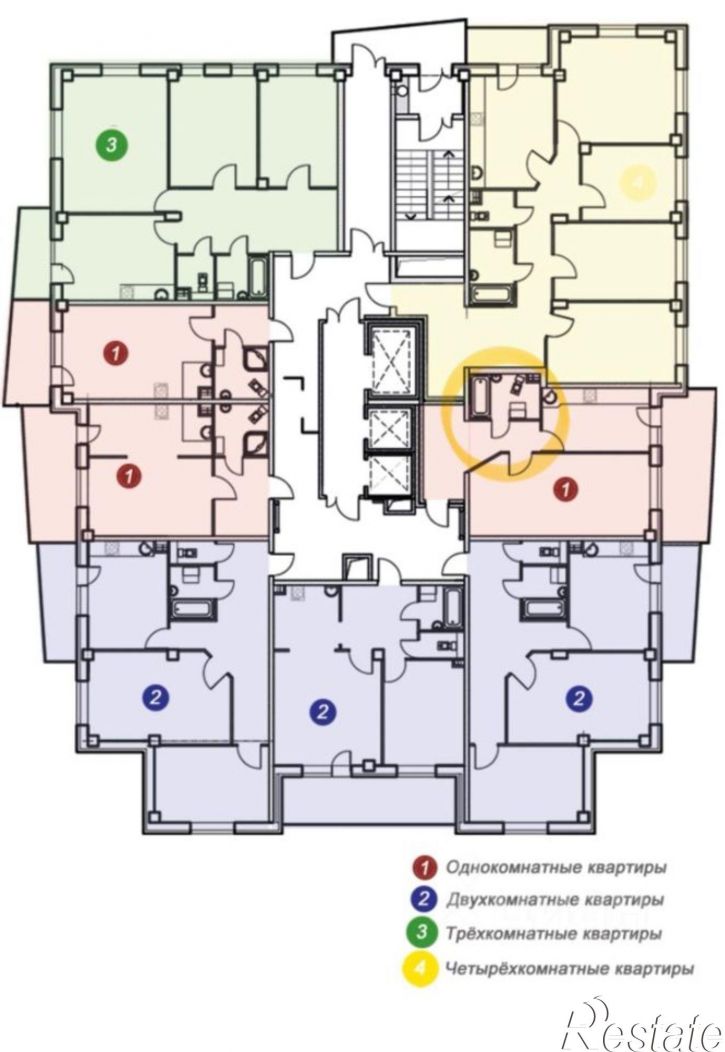 1-комн квартира
