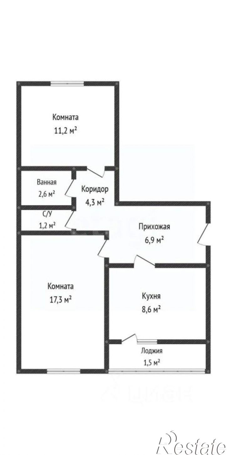 2-комн квартира Псковский район