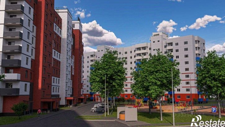 1-комн квартира в новом доме деревня Борисовичи