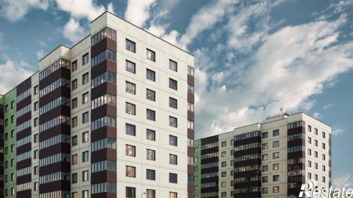2-комн квартира в новом доме деревня Борисовичи