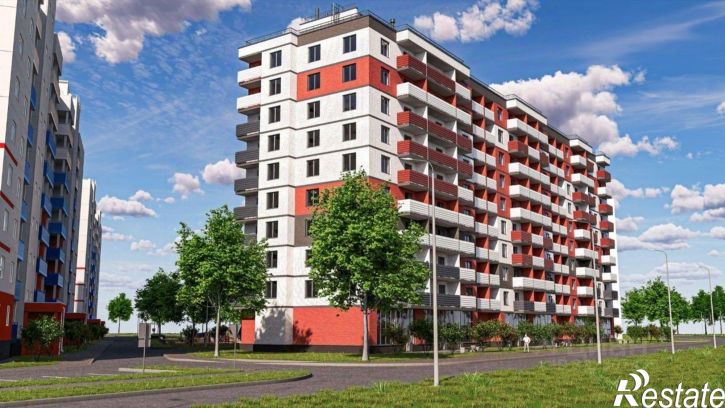 1-комн квартира в новом доме ул Пражская, 8/12,  д. 8/12