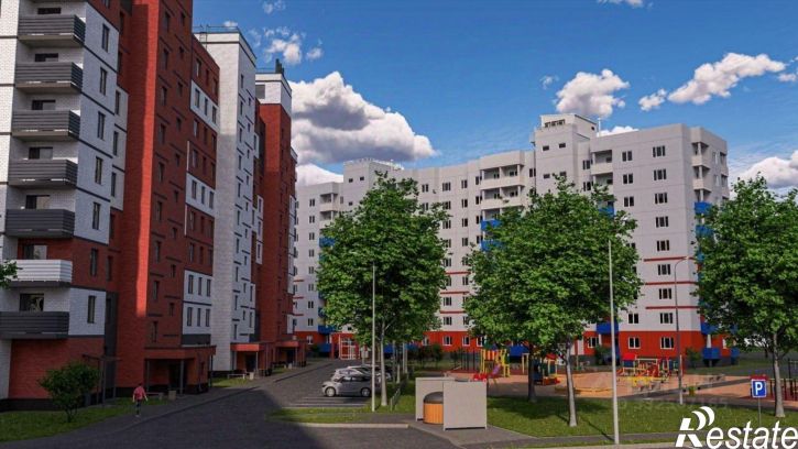 1-комн квартира в новом доме деревня Борисовичи