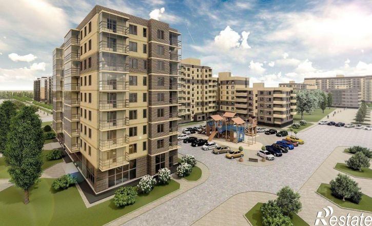 1-комн квартира в новом доме улица Юности, 32