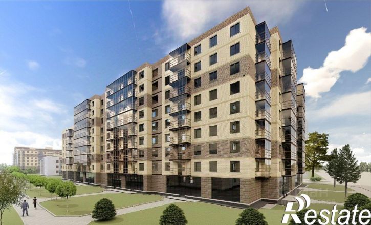 2-комн квартира в новом доме улица Юности, 22,  д. 22