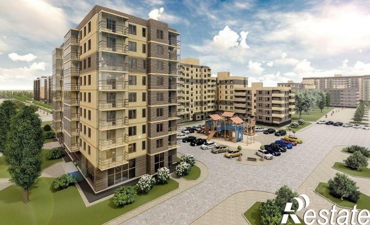2-комн квартира в новом доме улица Юности, 22,  д. 22