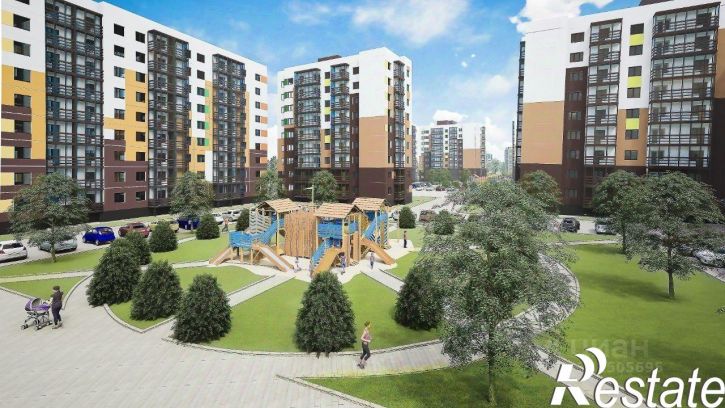 2-комн квартира в новом доме улица Юности, 22,  д. 22