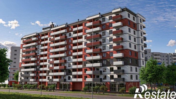 1-комн квартира в новом доме деревня Борисовичи