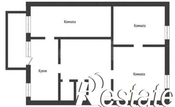 3-комн квартира Пригородная улица, 8,  д. 8