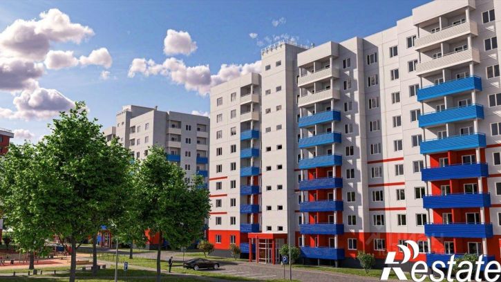 3-комн квартира в новом доме деревня Борисовичи
