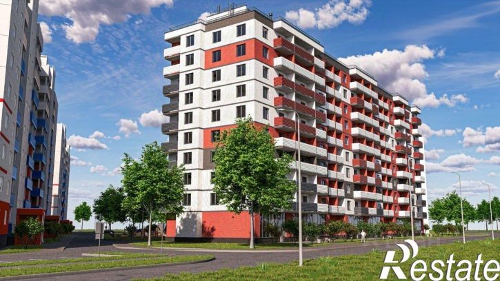 1-комн квартира в новом доме деревня Борисовичи